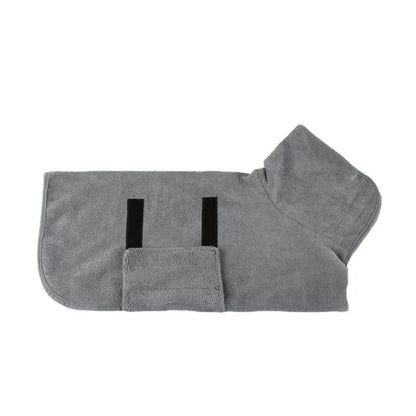 Ultra-Absorbent Quick-Dry Dog Bathrobe