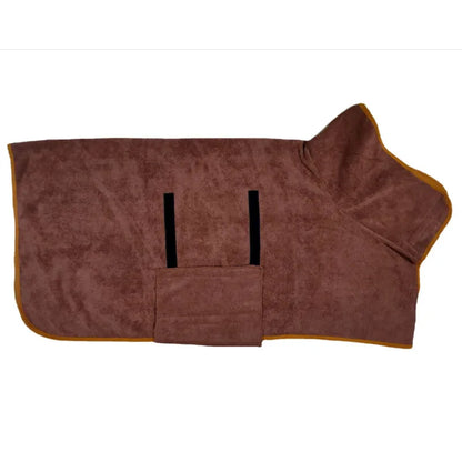 Ultra-Absorbent Quick-Dry Dog Bathrobe