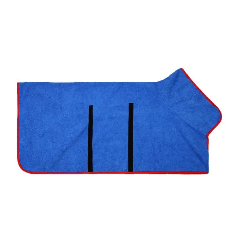 Ultra-Absorbent Quick-Dry Dog Bathrobe